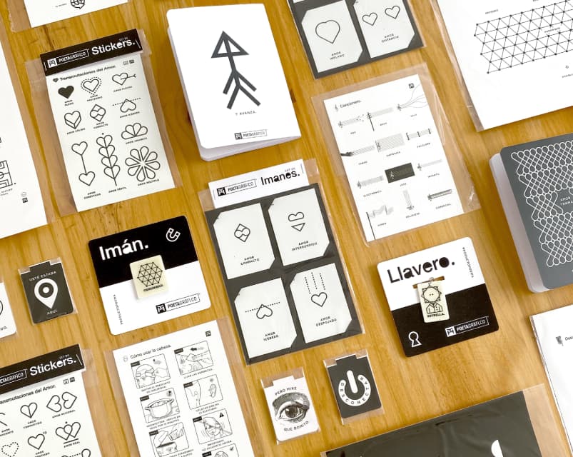 Emprendimiento poeta gráfico