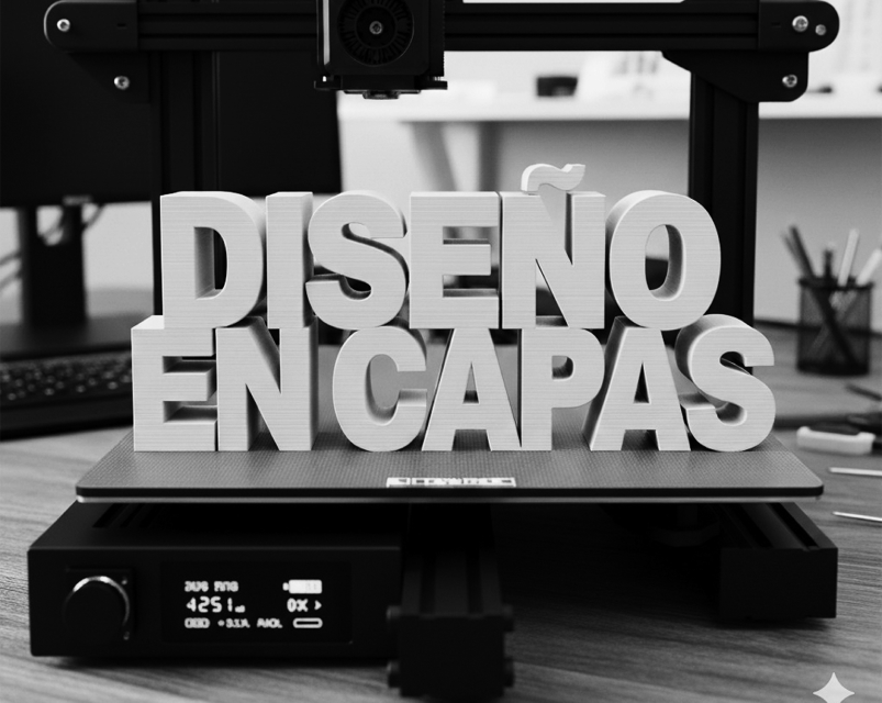 diseño en capas: explorando la impresión 3D